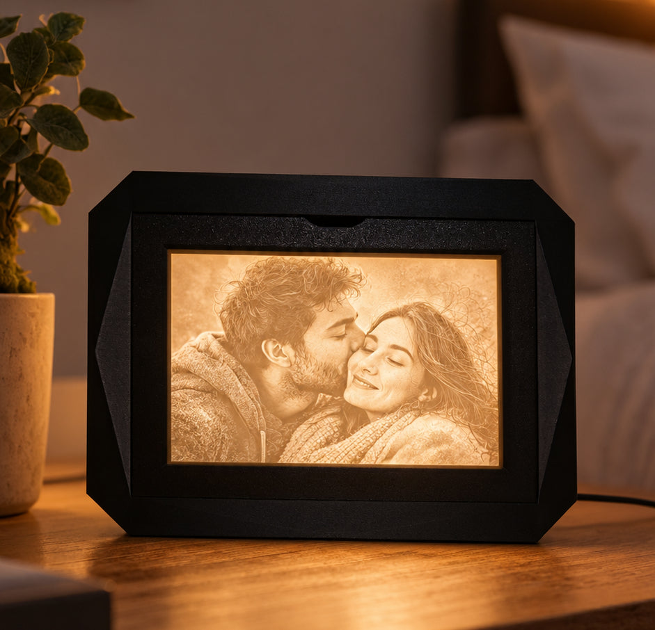 Litofania con frame